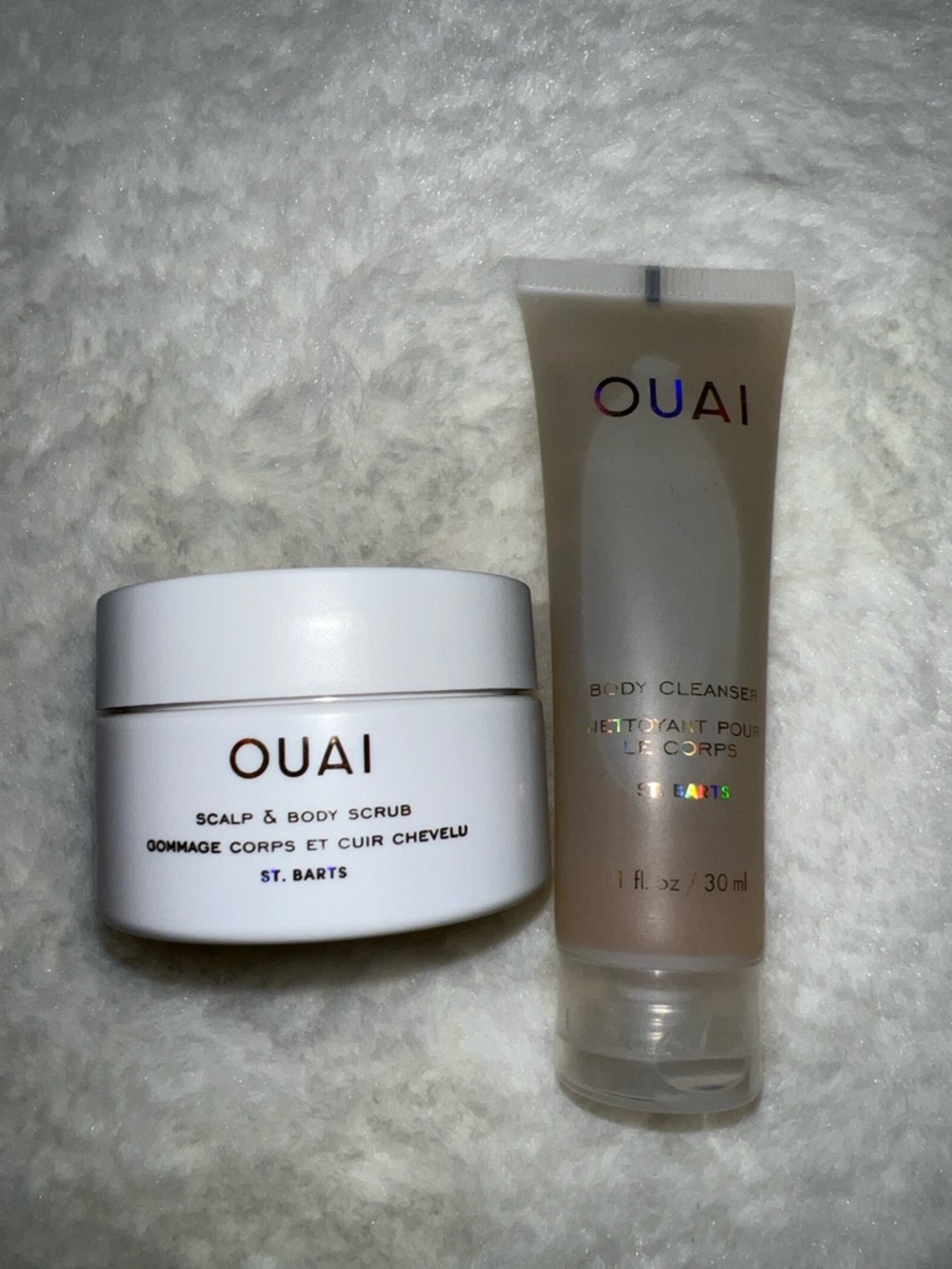 OUAI St. Barts Hair & Body Travel Essentials Set